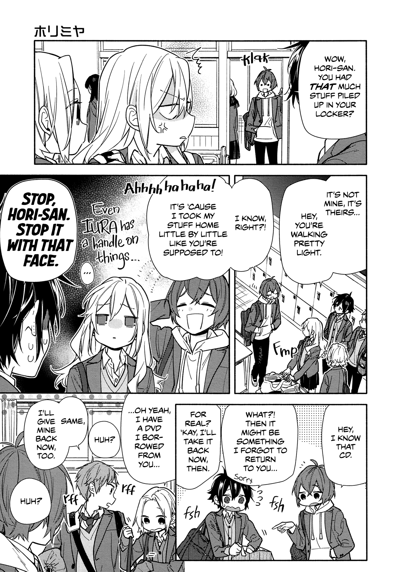Horimiya, Chapter 123 image 06